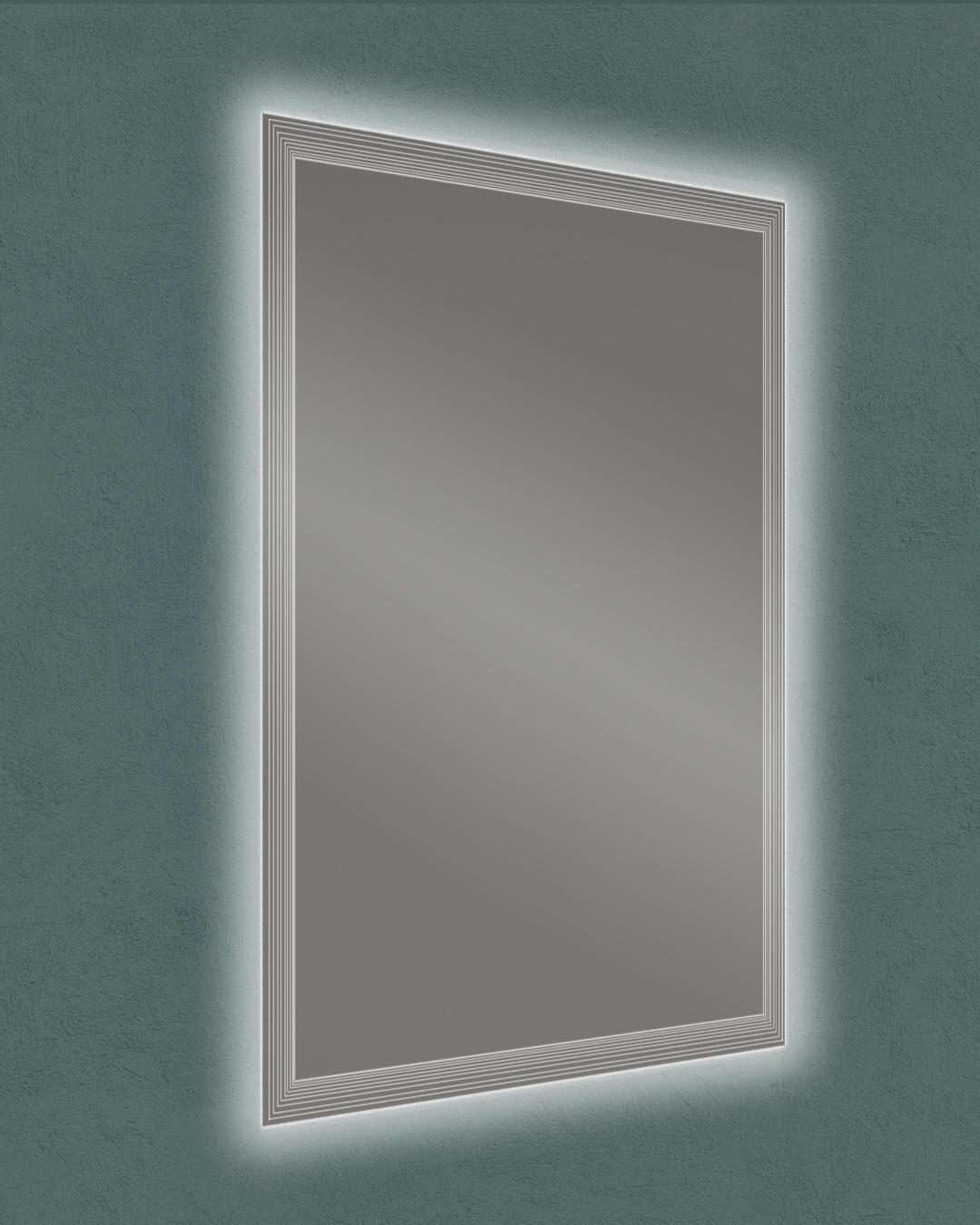 FÜRDŐSZOBATÜKÖR  - Basics, faalapú anyag/Üveg (74/100/2cm) - Welnova