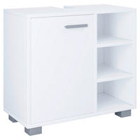 TVÄTTSTÄLLSUNDERSKÅP 60/54,8/30 cm  - vit/grå, Modern, trämaterial/plast (60/54,8/30cm) - MID.YOU