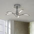 LED-DECKENLEUCHTE - Chromfarben, Design, Metall (60,5/43,5/58cm) - Ambiente LED-DECKENLEUCHTE - Chromfarben, Design, Metall (60,5/43,5/58cm) - Ambiente