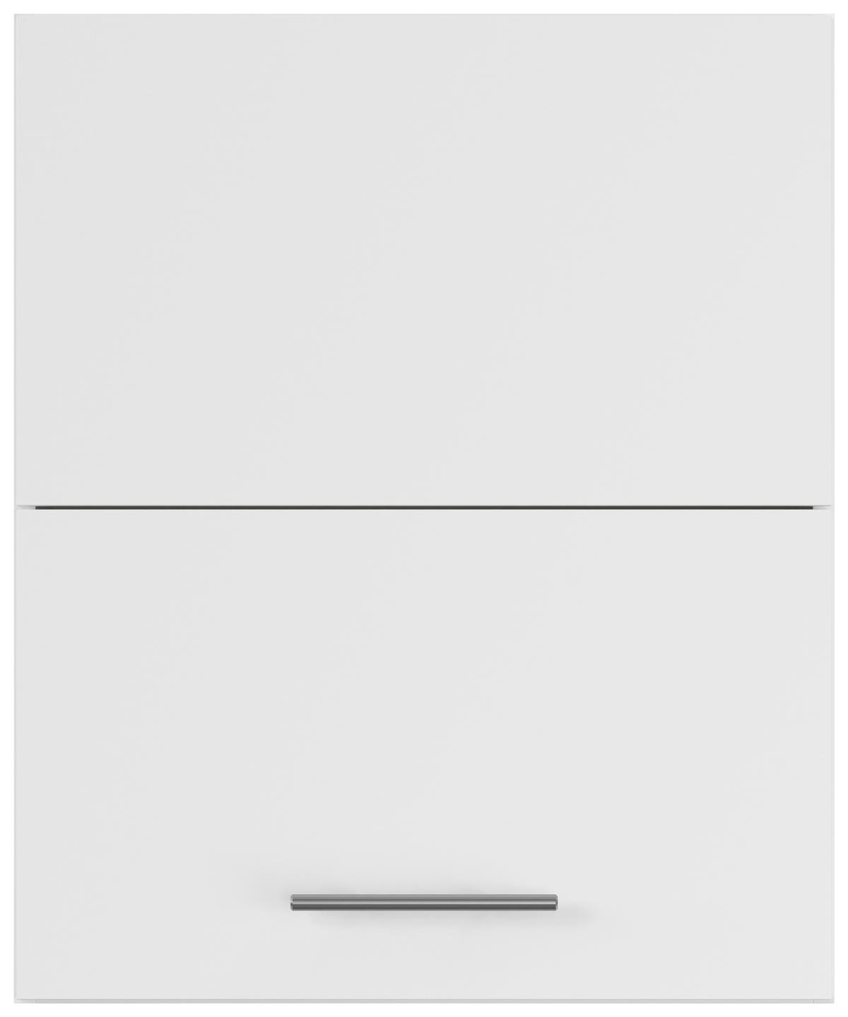 KÜCHENOBERSCHRANK 60/72,3/34,2 cm  in Weiß  - Edelstahlfarben/Weiß, Basics, Holzwerkstoff/Metall (60/72,3/34,2cm) - Impuls