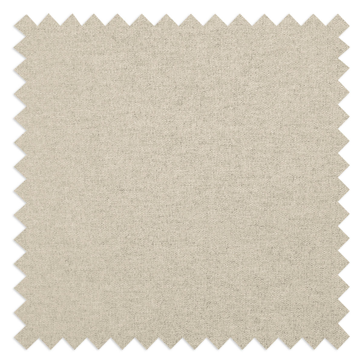 HOCKER in Textil Creme  - Creme/Schwarz, Design, Holz/Textil (61/49/65cm) - Livetastic
