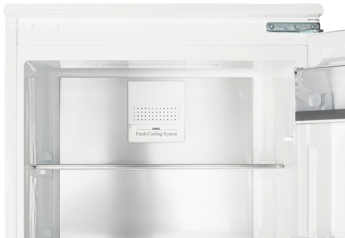 KÜHL-GEFRIER-KOMBINATION EKMBMFNFMCD  - Weiß, Basics, Glas/Metall (54/178,5/54cm) - Mican