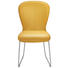 STUHL in Metall, Leder Gelb, Edelstahlfarben - Edelstahlfarben/Gelb, Design, Leder/Metall (48/91/61cm) - Bert Plantagie STUHL in Metall, Leder Gelb, Edelstahlfarben - Edelstahlfarben/Gelb, Design, Leder/Metall (48/91/61cm) - Bert Plantagie