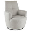 SESSEL Webstoff Hellgrau    - Hellgrau/Schwarz, Design, Textil/Metall (80/96/88cm) - SetOne by Musterring