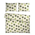 BETTWÄSCHE 3-teilig Satin 200/200 cm  - Grün, Textil (200/200cm) - Esposa