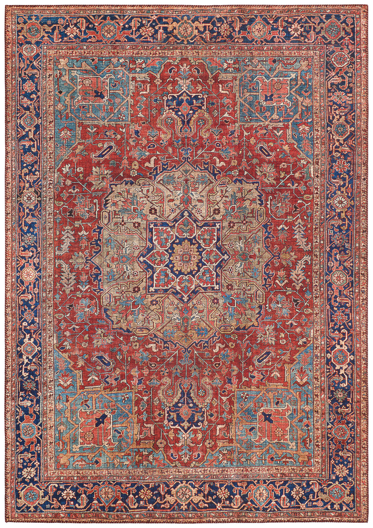 VINTAGE KOBEREC, 130/190 cm, červená - červená, Lifestyle, textil (130/190cm) - Boxxx