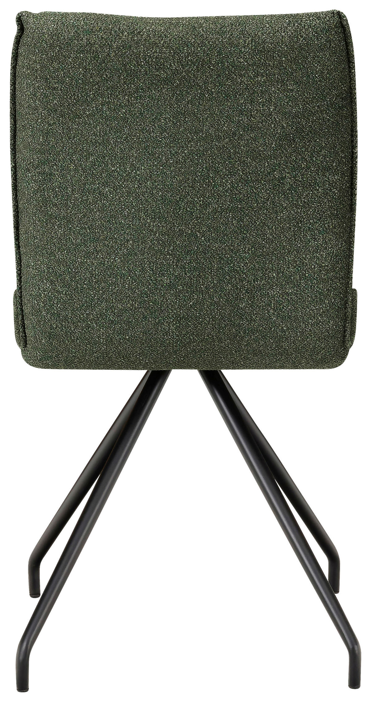 STUHL  Stoffauswahl, Typenauswahl Mikrofaser  - Schwarz/Grün, Design, Textil/Metall (49/91/60cm) - Moderano