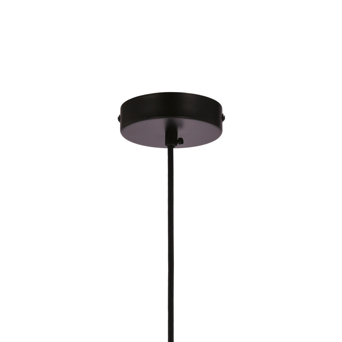 PENDELLAMPA Crown 20/12/110 cm  - beige/svart, Natur, metall/textil (20/12/110cm)