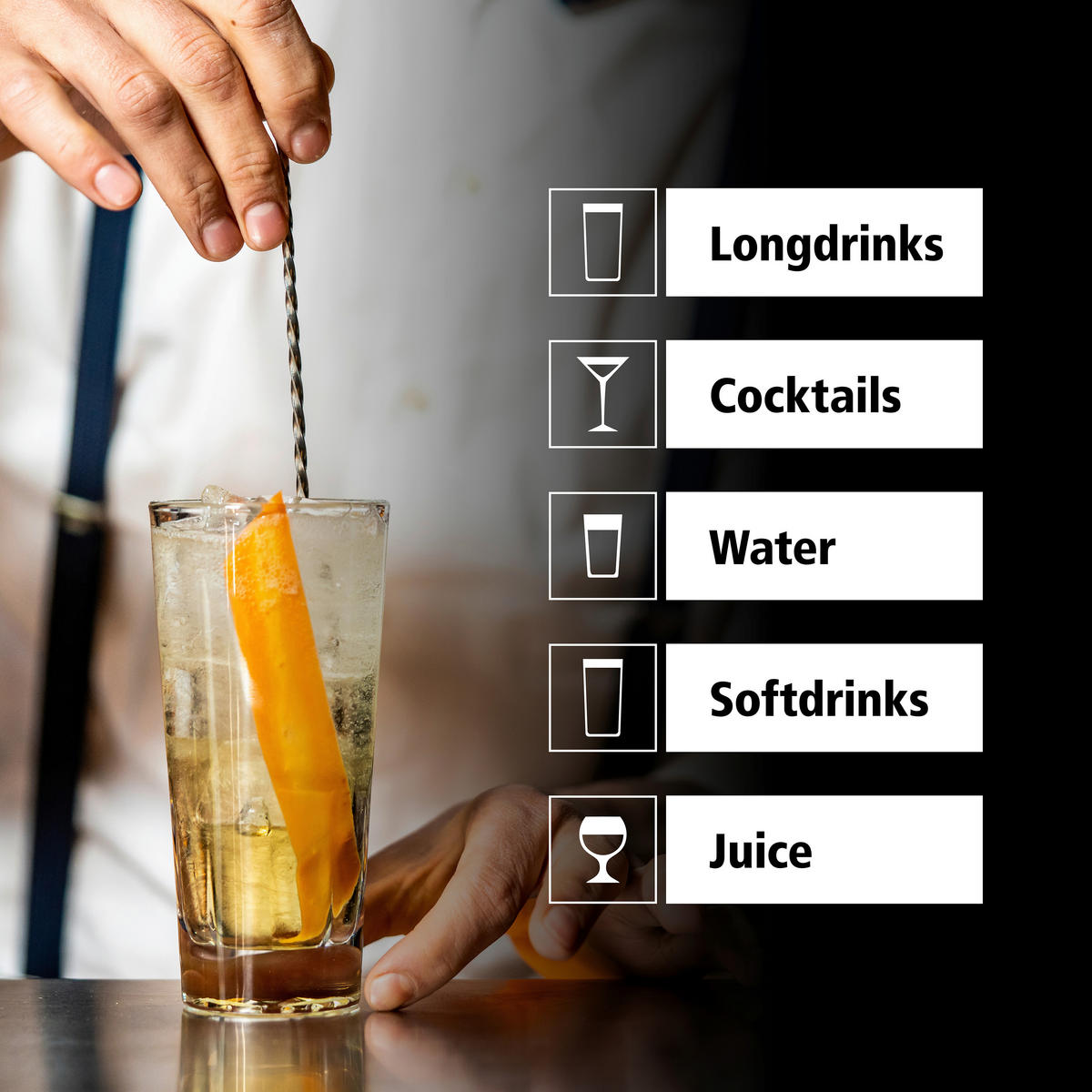 GLÄSERSET GALLERY  12-teilig  - Klar, Basics, Glas (8/16,5cm)