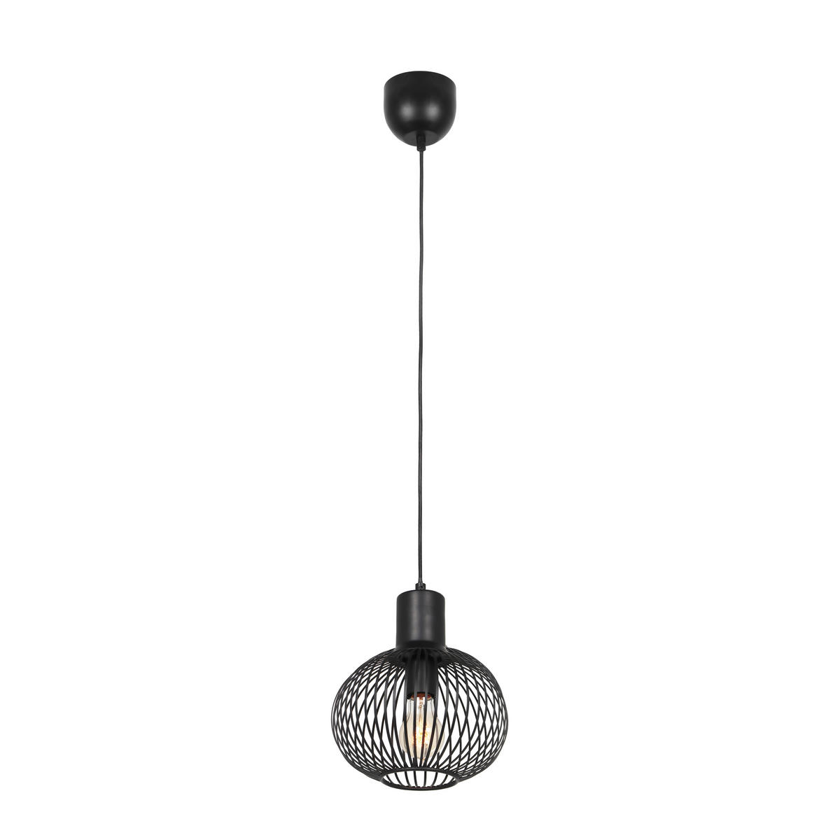 PENDELLAMPA 23/150 cm  - svart, Design, metall (23/150cm) - Trio Leuchten