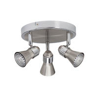 LED-DECKENSTRAHLER - Chromfarben, Basics, Metall (18/13,5cm) - Brilliant