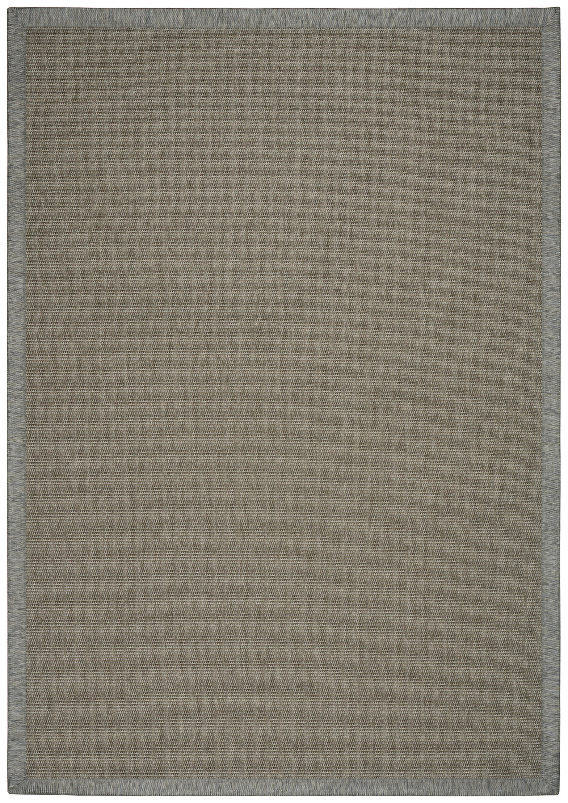 FLACHWEBETEPPICH 80/150 cm Chronos Silberfarben  - Silberfarben, KONVENTIONELL, Naturmaterialien/Textil (80/150cm) - Linea Natura