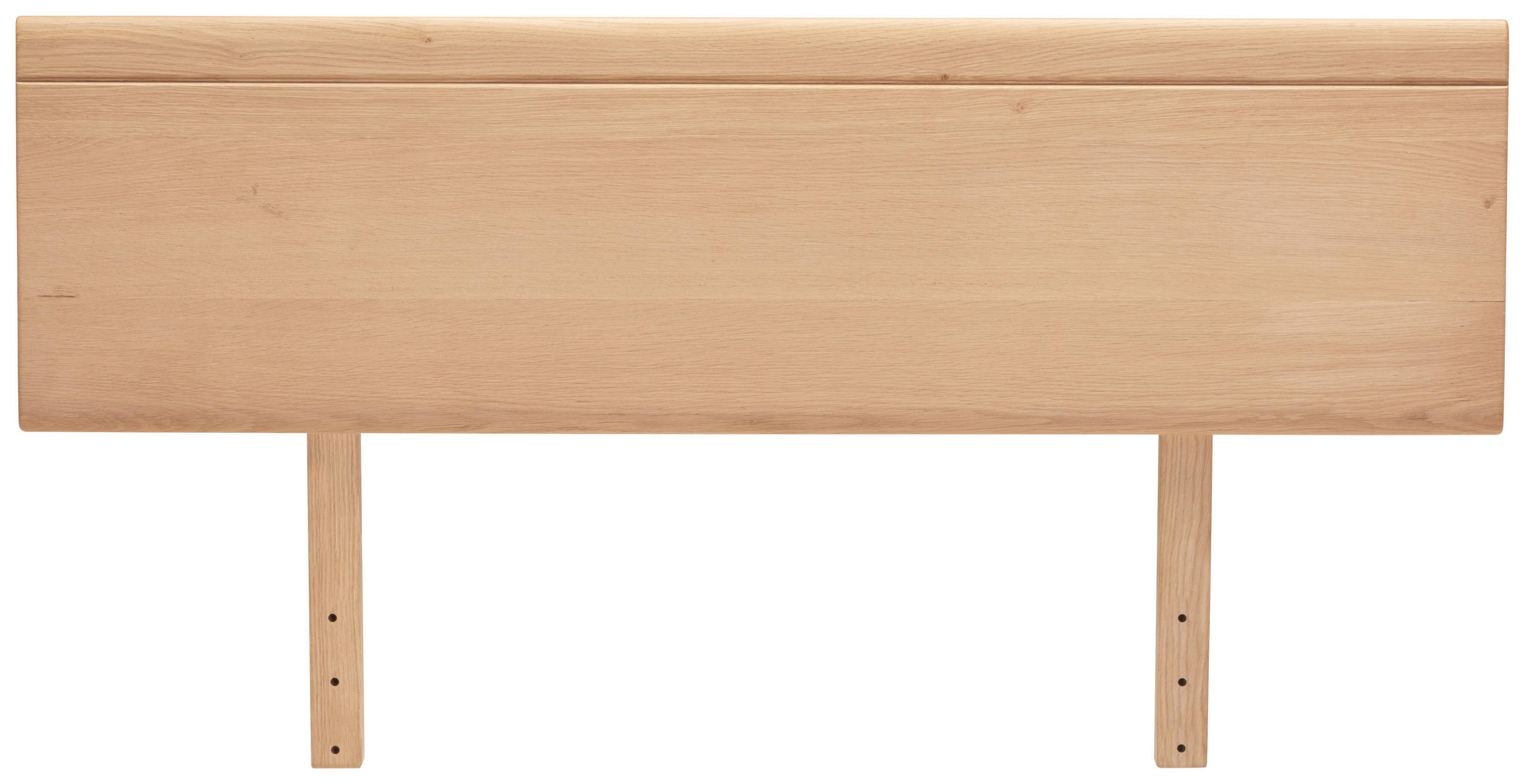 KOPFTEIL 147/44/25 cm - Eichefarben, Natur, Holz (147/44/25cm) - Linea Natura