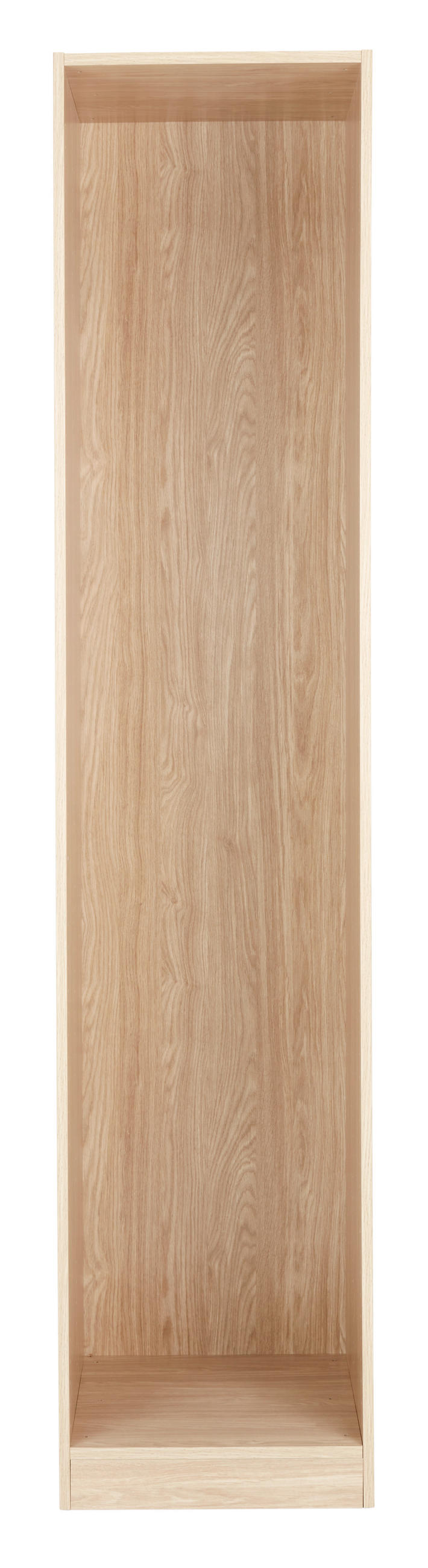 KORPUS ORMARA ZA ODEĆU  boja hrasta  46/210/57 cm    - boja hrasta, Konvencionalno, pločasti materijal (46/210/57cm) - Hom`in