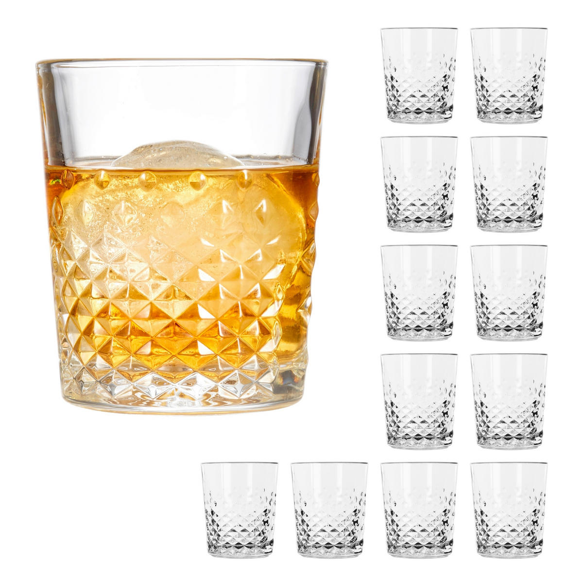 GLÄSERSET OCULAR  12-teilig  - Klar, Basics, Glas (8/15,5cm)