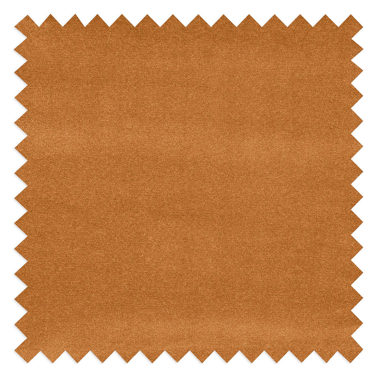 SCHLAFSOFA Samt Cognac  - Chromfarben/Cognac, Design, Textil/Metall (203/77-98/103cm) - MID.YOU