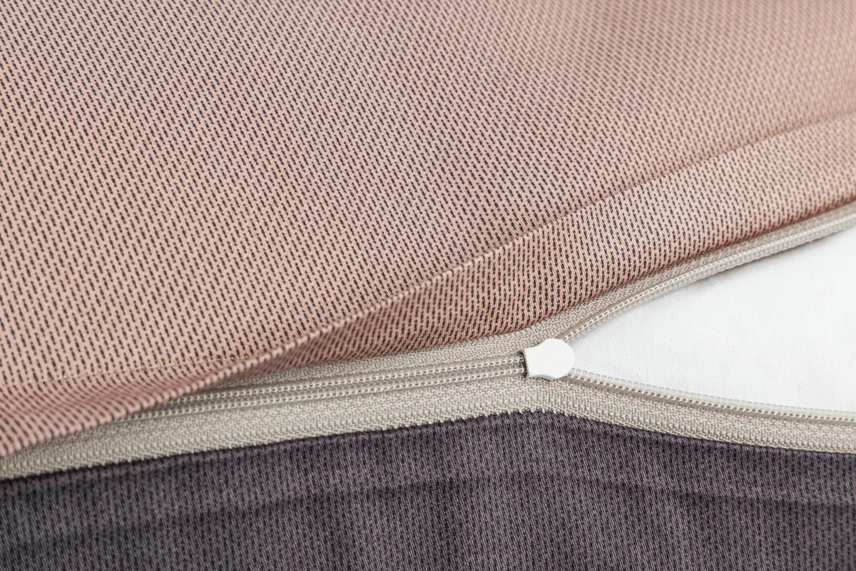 WENDEBETTWÄSCHE Joop! Micro Pattern Makosatin 135/200 cm  - Braun, Basics, Textil (135/200cm) - Joop!