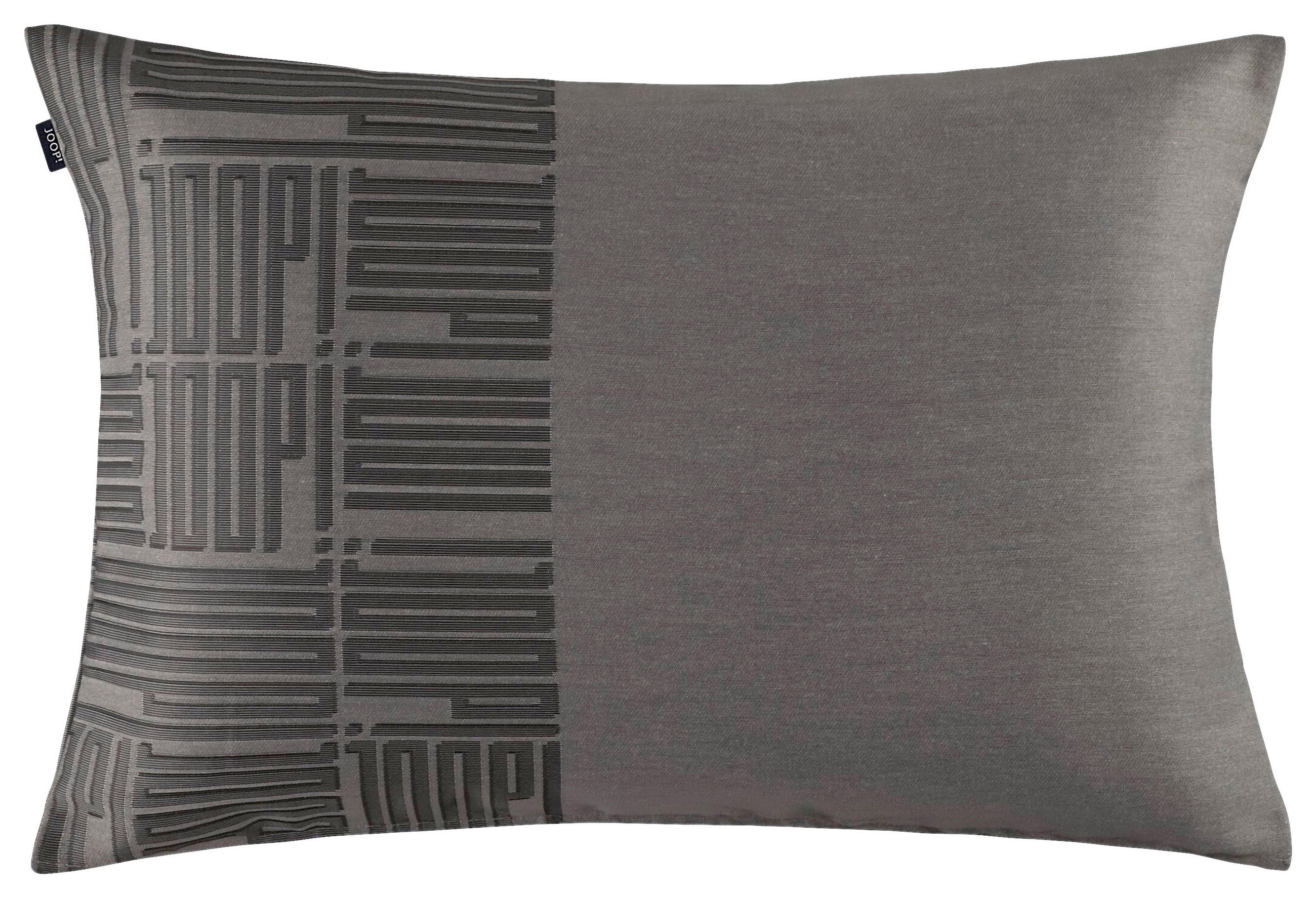 Joop! Kissenbezug J!Fine Bars Grau, Taupe 40x60 cm