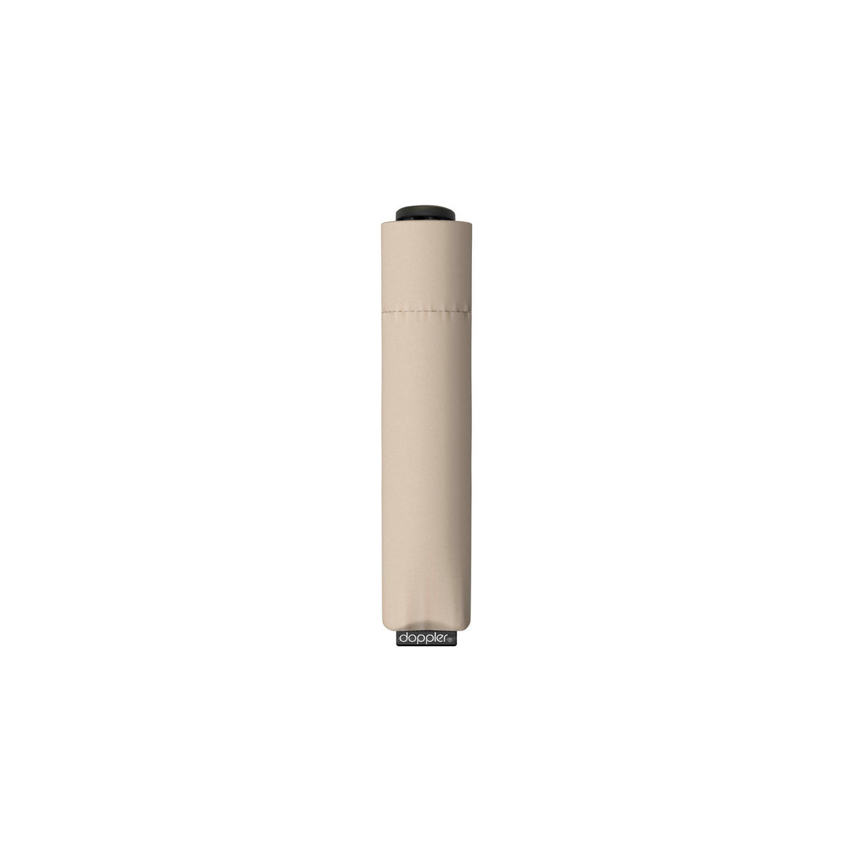 REGENSCHIRM - Beige/Schwarz, Basics, Kunststoff/Metall (91/49cm) - Doppler