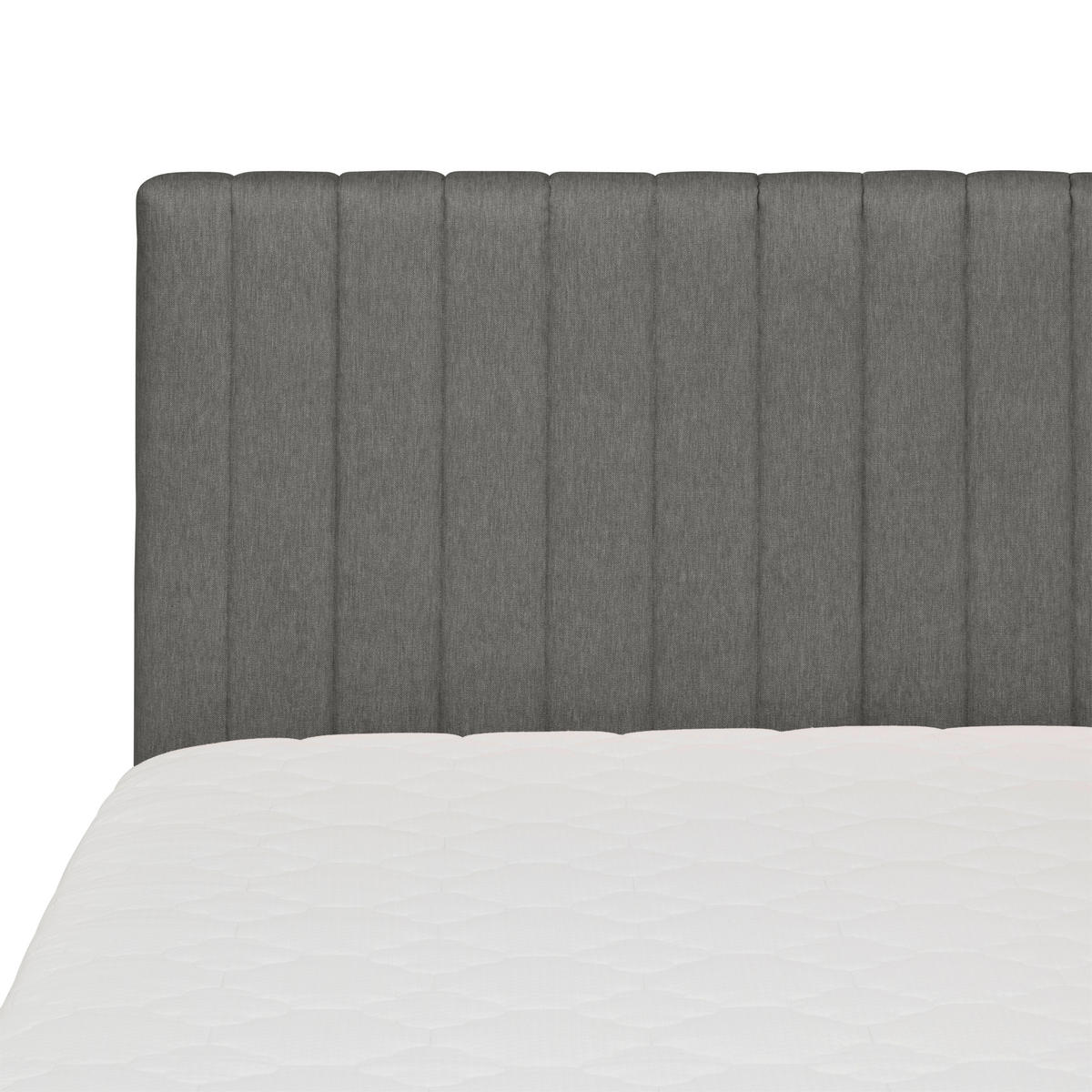 BOXBETT 140/200 cm  in Dunkelgrau  - Dunkelgrau, Modern, Holz/Textil (140/200cm) - MID.YOU