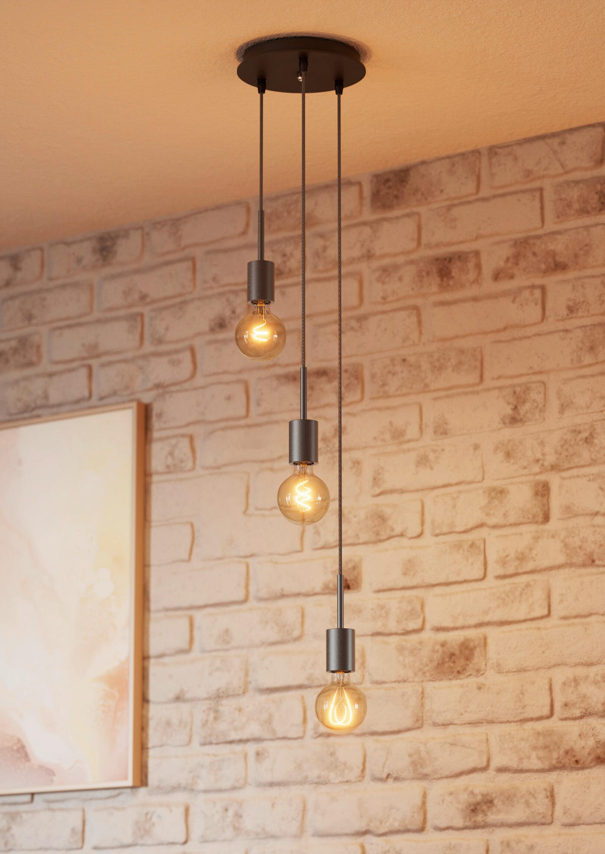 LEUCHTENFASSUNG Vintage 1906 10/228,7 cm   - Dunkelgrau, KONVENTIONELL, Metall (10/228,7cm) - Osram