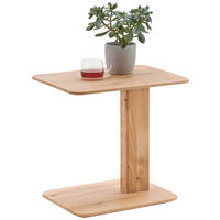 BEISTELLTISCH 55/43/54 cm Eiche massiv Eichefarben rechteckig  - Eichefarben, Natur, Holz (55/43/54cm) - Linea Natura