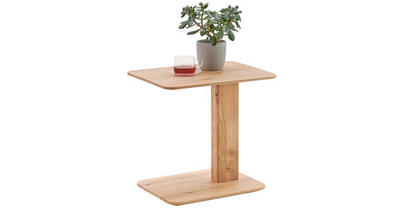BEISTELLTISCH in Holz 55/43/54 cm  - Eichefarben, Natur, Holz (55/43/54cm) - Linea Natura
