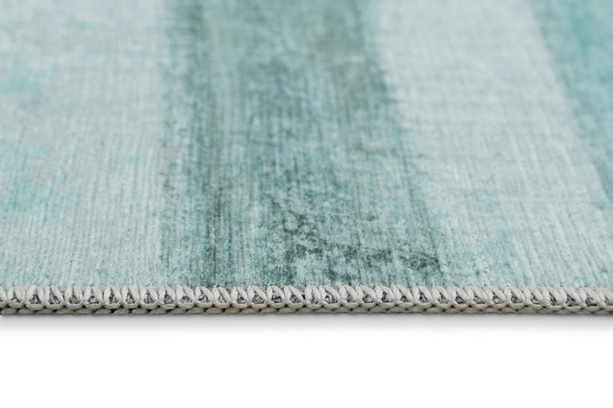 FLACHWEBETEPPICH  Wohnzimmer 70/120 cm Maui Türkis, Pastellblau rechteckig  - Türkis/Pastellblau, KONVENTIONELL, Textil (70/120cm) - Esprit
