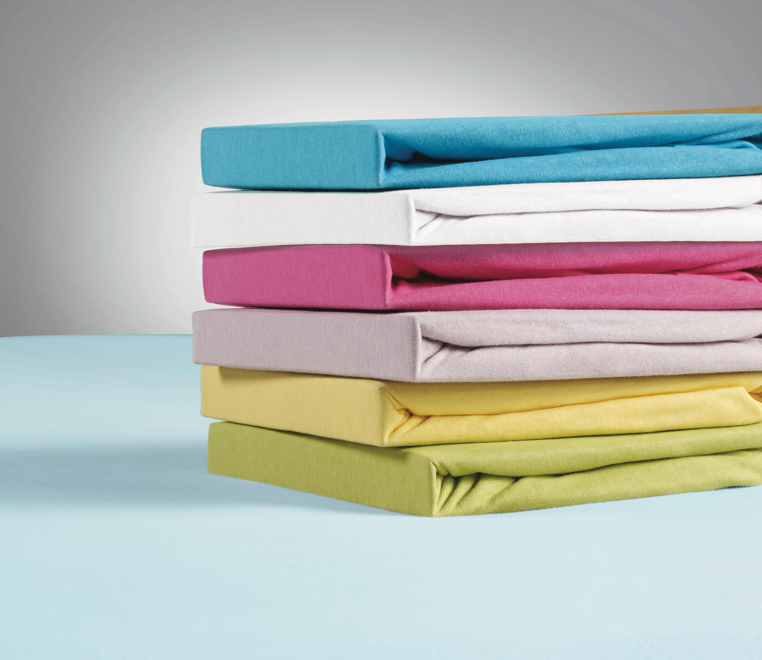 Kinderspannleintuch Tamara Blau 60x120 Cm Baumwolle