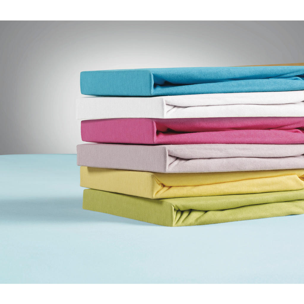 Kinderspannleintuch Tamara Grün 60x120 Cm Baumwolle