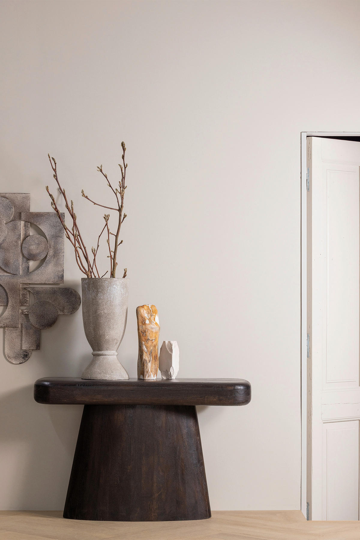 BEISTELLTISCH 120/40/76 cm Amco Mangoholz vollmassiv Schwarz rechteckig  - Schwarz, Design, Holz (120/40/76cm) - Livetastic