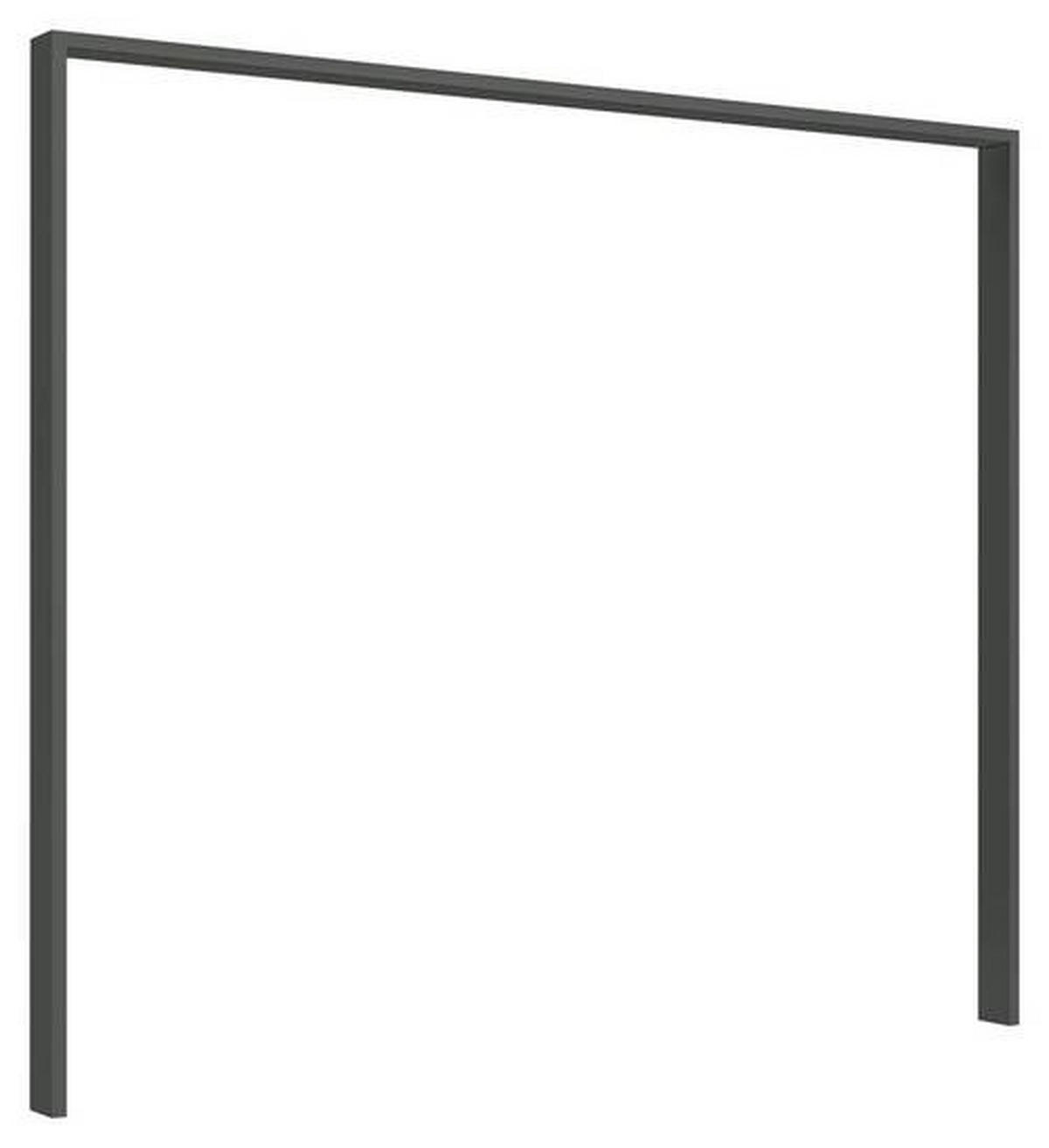 PASSEPARTOUTRAHMEN 228/208/12 cm   - Graphitfarben, Design, Holzwerkstoff (228/208/12cm) - Carryhome