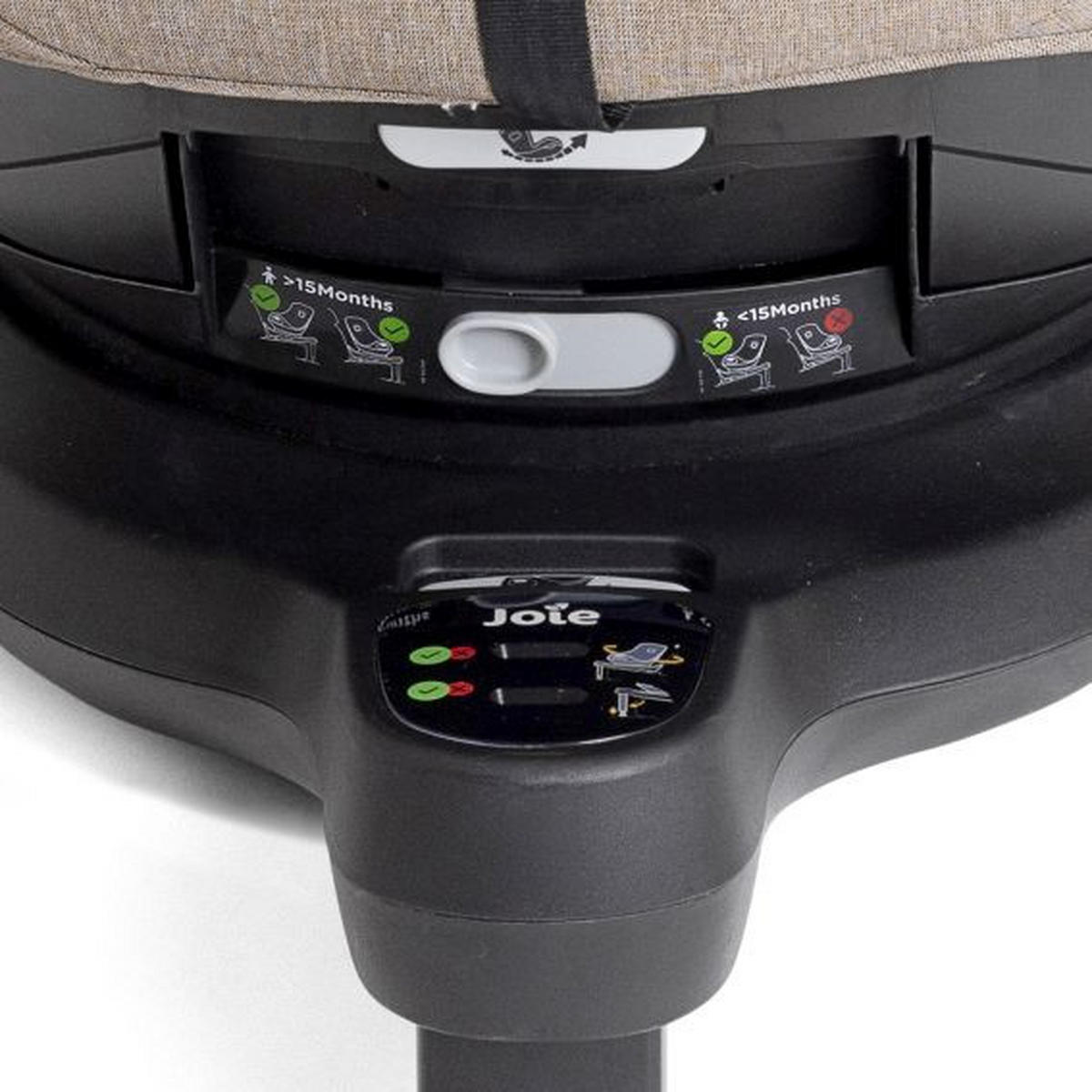 REBOARDER-KINDERSITZ i-Harbour Pro  - Sandfarben, Basics, Kunststoff (46/49/71,5cm) - JOIE SIGNATURE