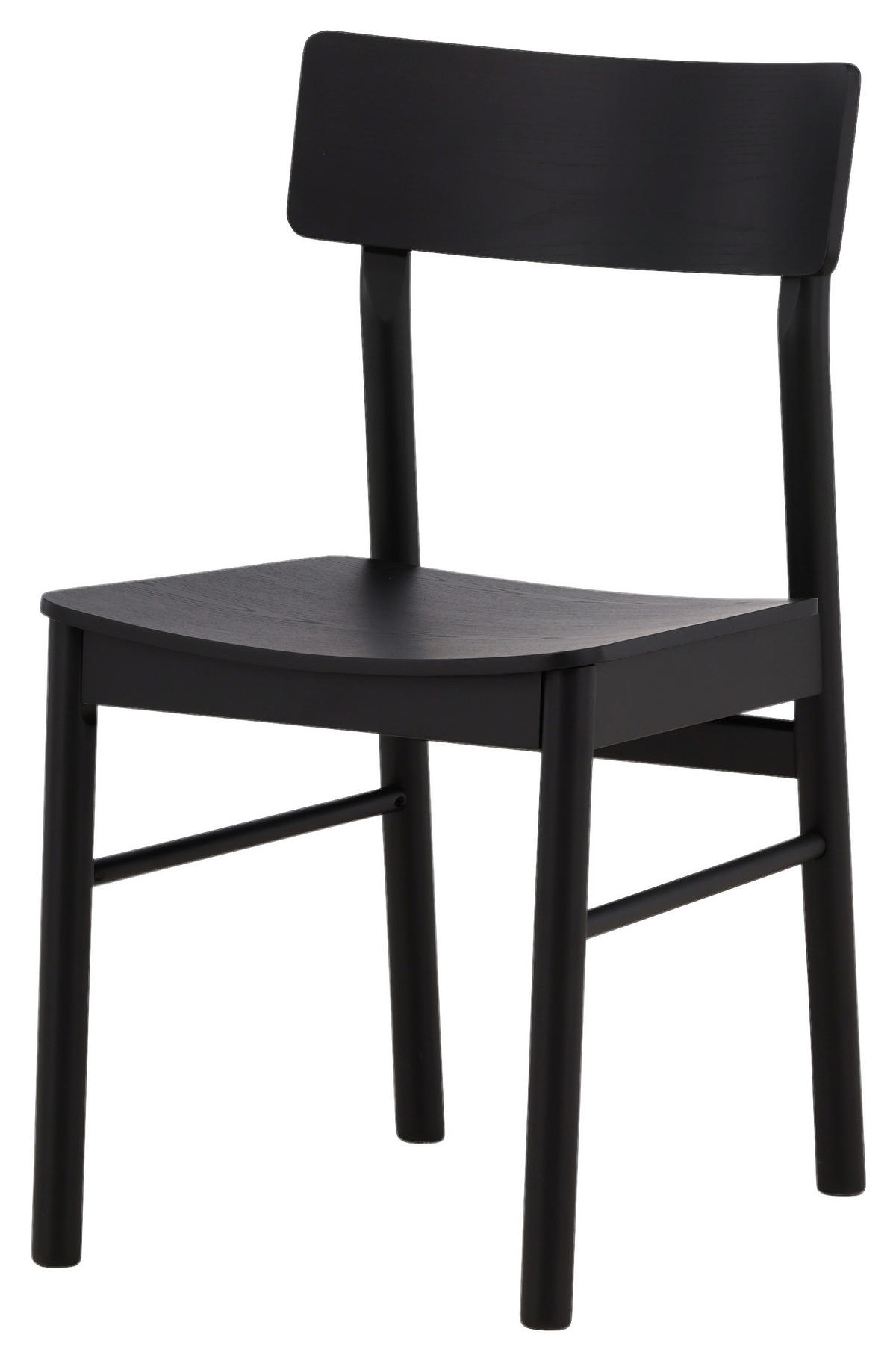 STOLSET 2 styck  - svart, Design, trämaterial/trä (45.5/82/48cm) - Livetastic