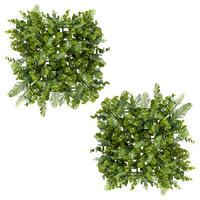 KUNSTPFLANZE Eukalyptus 25 cm  - Grün, Design, Kunststoff (25cm)