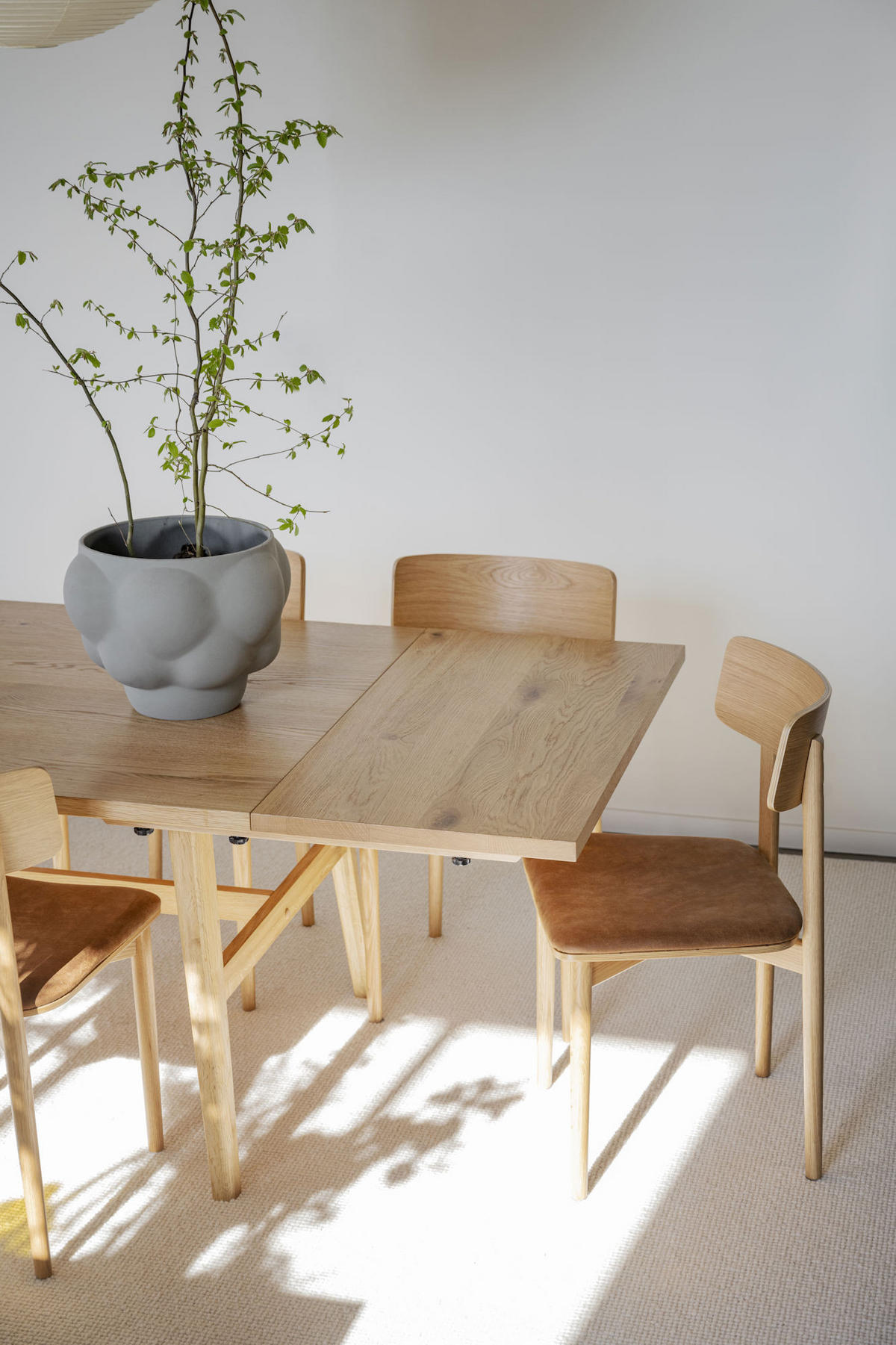 TILLÄGGSSKIVA - ekfärgad, Klassisk, trä (50/100/6cm) - Rowico