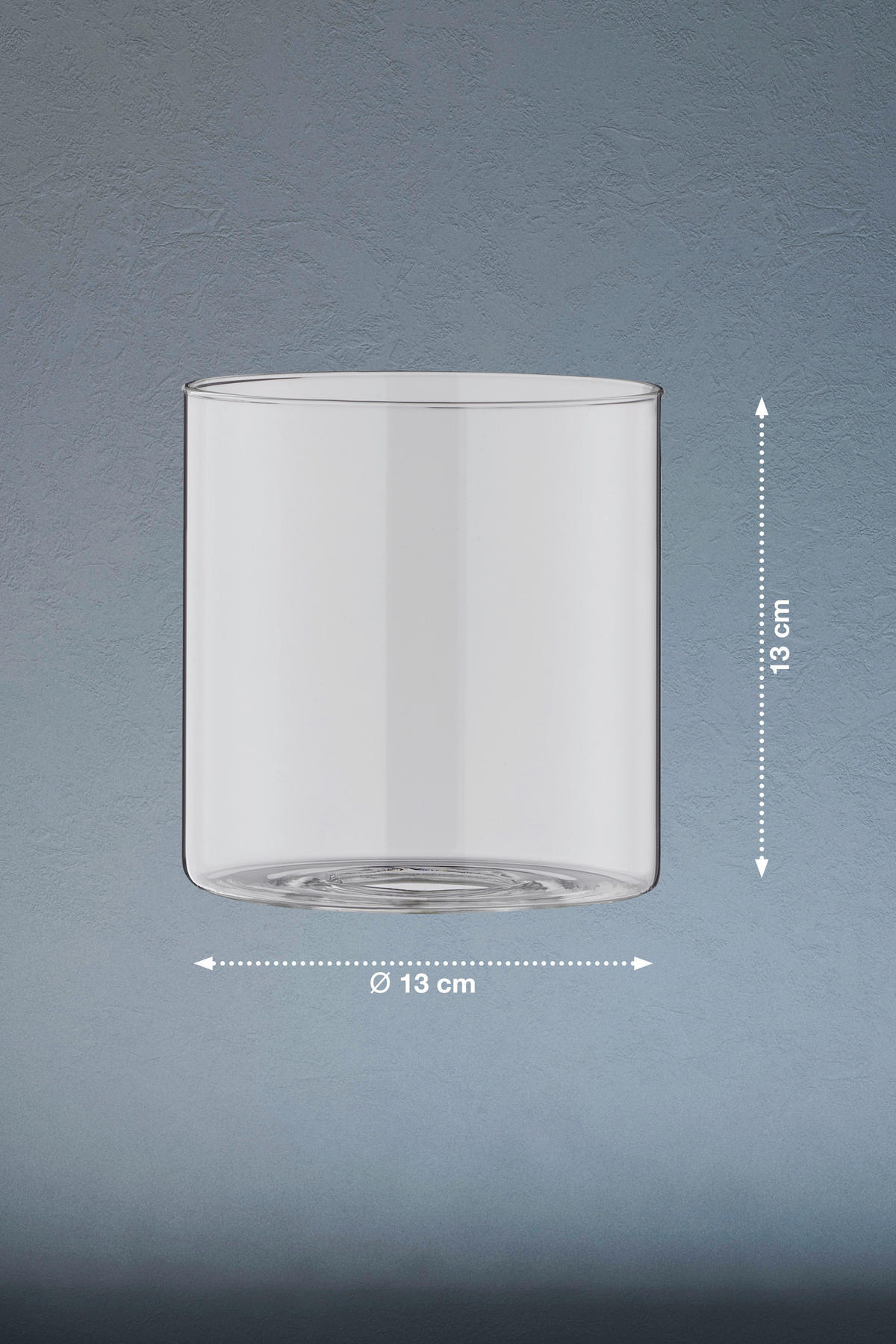 LEUCHTENGLAS - Basics, Glas (13/13cm) - Fischer & Honsel