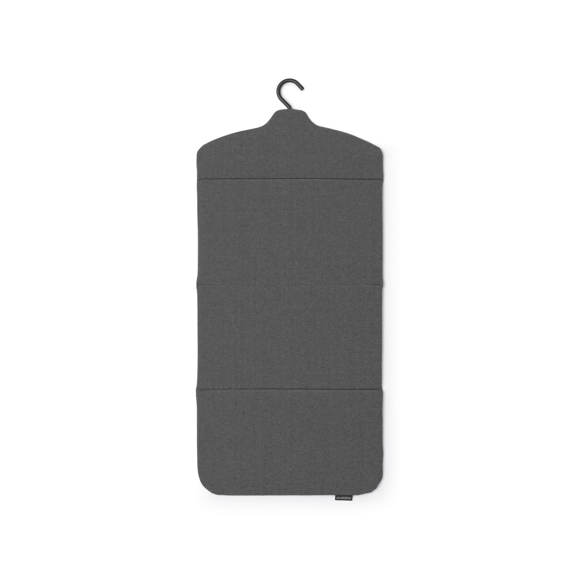 TÜR-DAMPFDECKE - Schwarz, Basics, Textil (40,4/93/1,2cm) - Brabantia