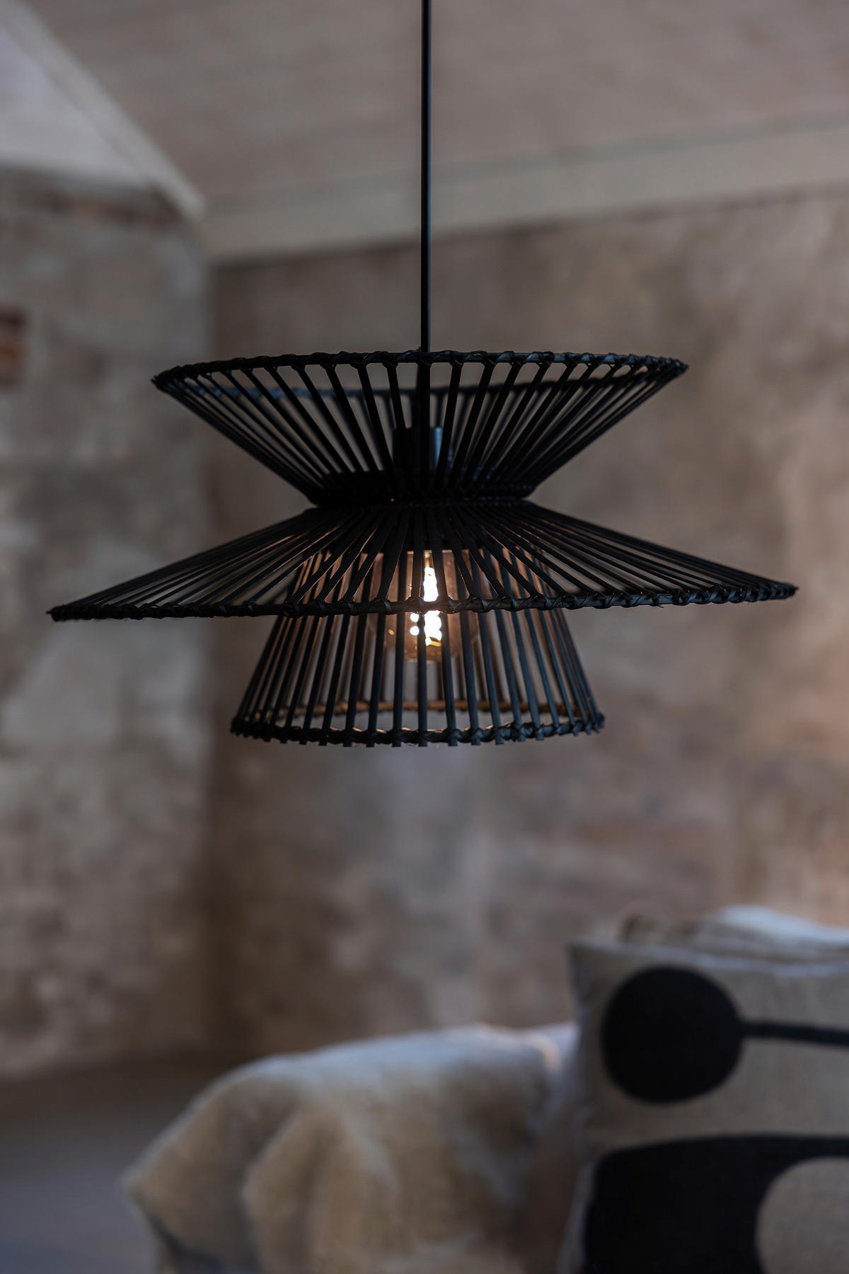 PENDELLEUCHTE DUPLICI 57/27/57 cm   - Schwarz, Basics (57/27/57cm) - Markslöjd