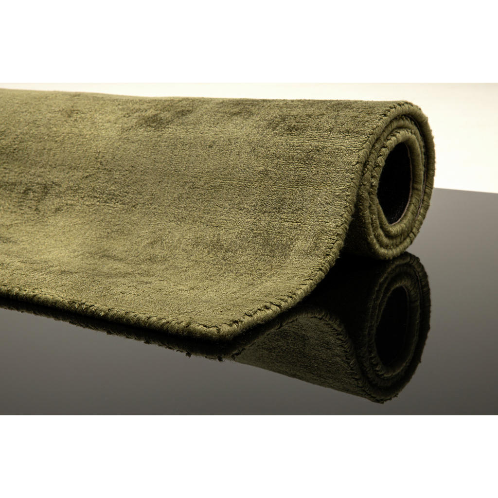 Thumbnail - Tom Tailor Handwebteppich, Grün, Textil, rechteckig, 140x200 cm, für Fußbodenheizung geeignet, Teppiche & Böden, Teppich...