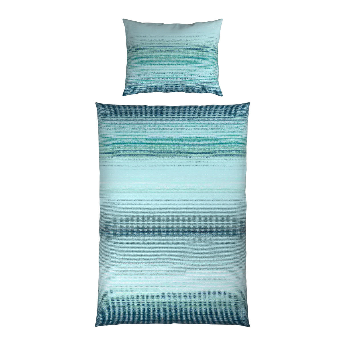 BETTWÄSCHE TANJA Satin 140/200 cm  - Blau, Basics, Textil (140/200cm) - Esposa