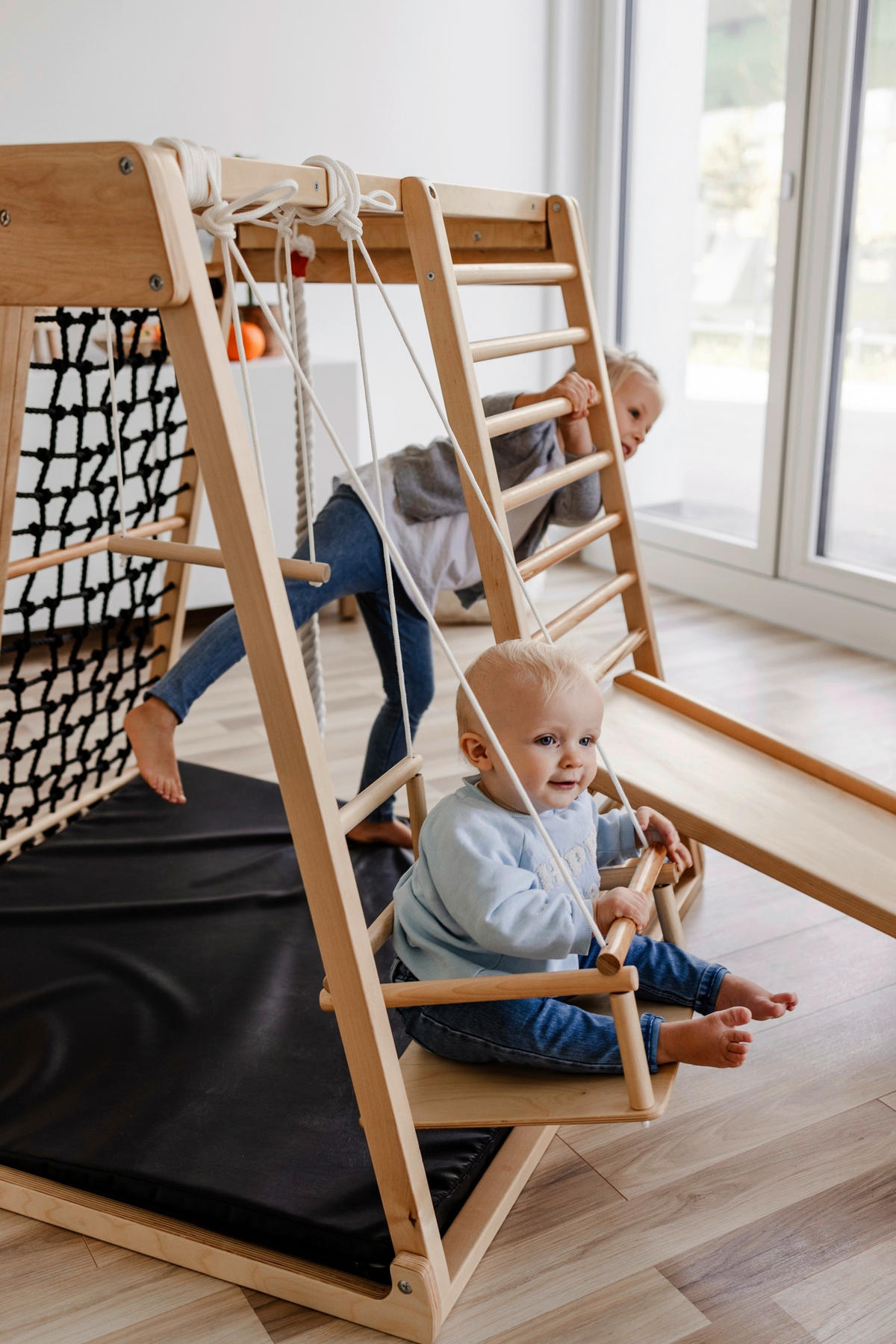 KLETTERGERÜST ZUBEHÖR  - Birkefarben, Basics, Holz (30/30/30cm) - CLIFF