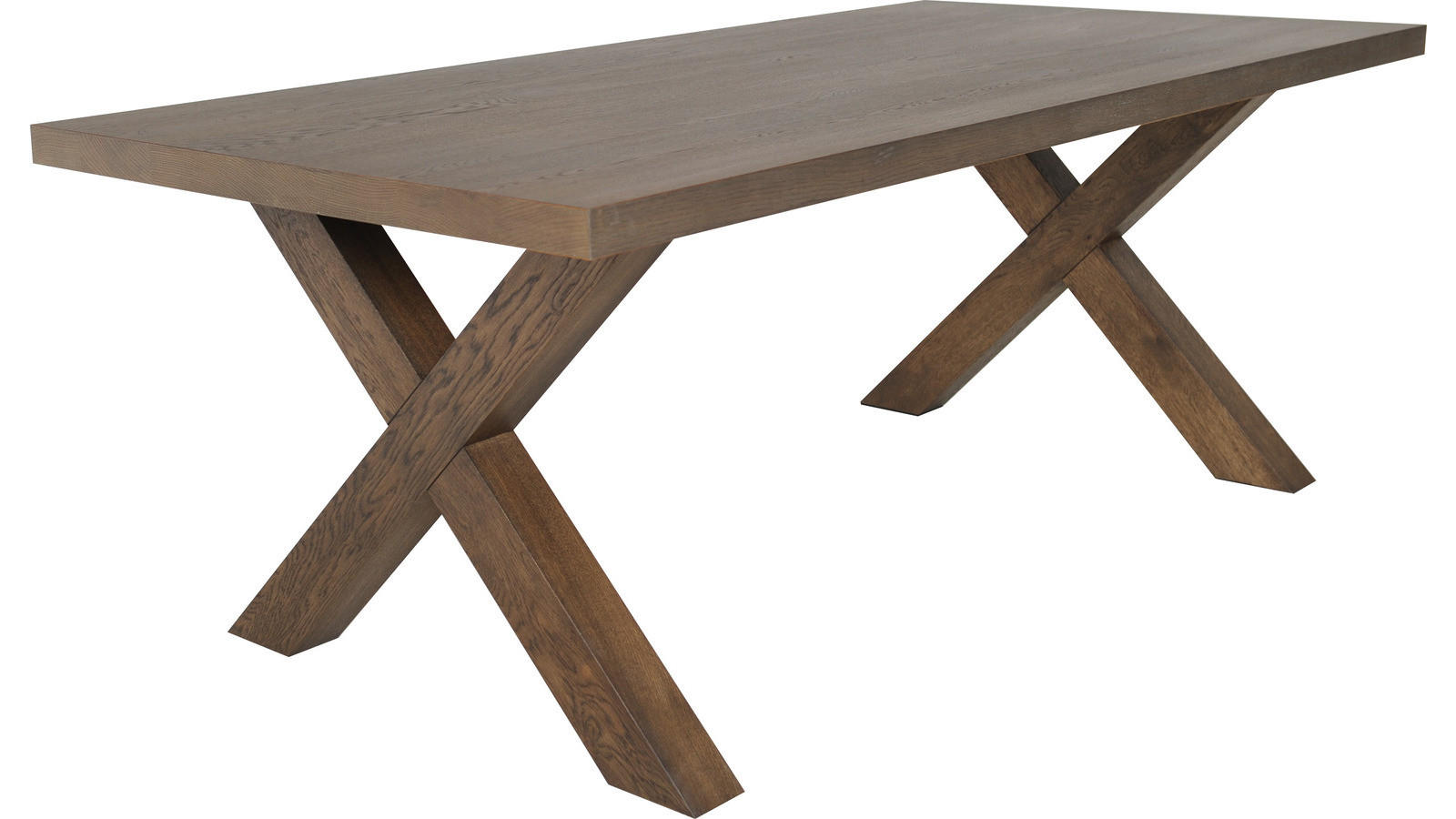 MATBORD i trä 200/100/75 cm   - mörkbrun, Design, trä (200/100/75cm) - Best Price