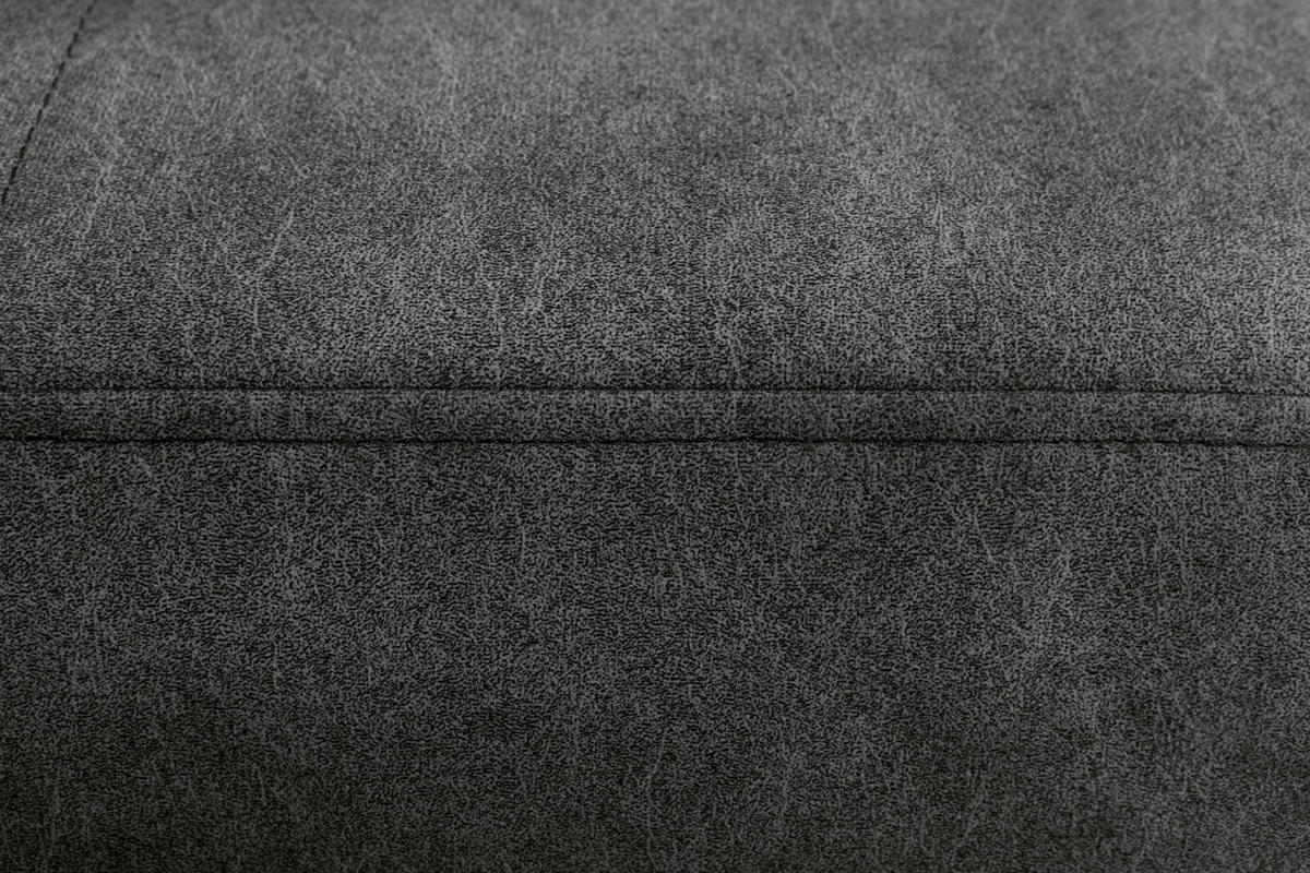 ROHOVÁ ROZKLÁDACÍ POHOVKA, textil, šedá - šedá/jádrový buk, Design, textil (223/161cm) - MID.YOU