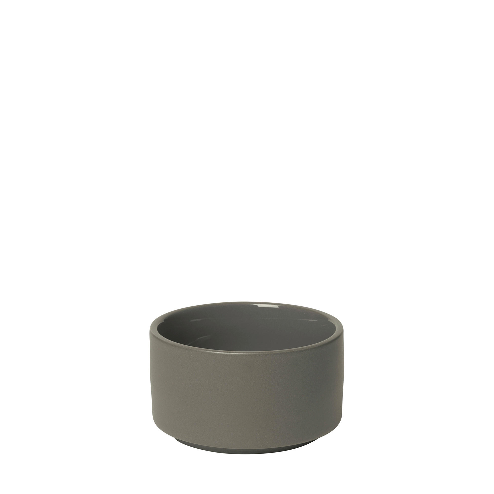 SNACKSCHALE   - Dunkelgrau, Design, Keramik (8,4/5cm) - Blomus