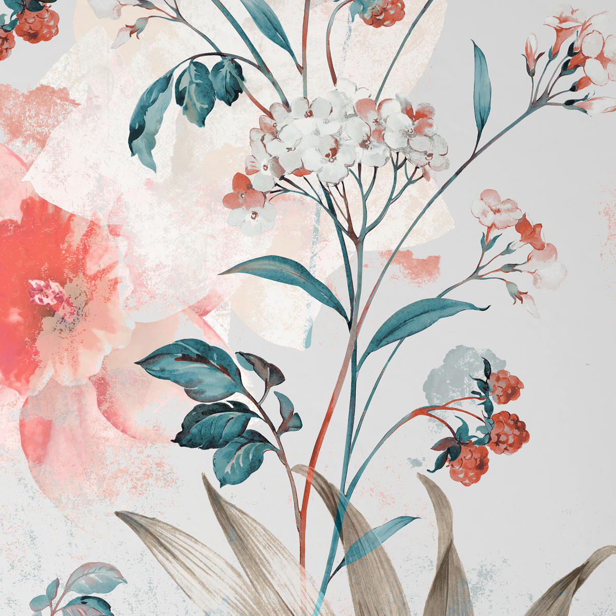 BETTWÄSCHE 2-teilig Satin 140/200 cm  - Multicolor, KONVENTIONELL, Textil (140/200cm) - Esposa