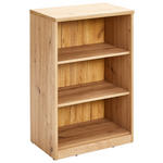 REGAL 55/84/36 cm Eiche Artisan - Schwarz/Eiche Artisan, Basics, Holzwerkstoff (55/84/36cm) - Xora