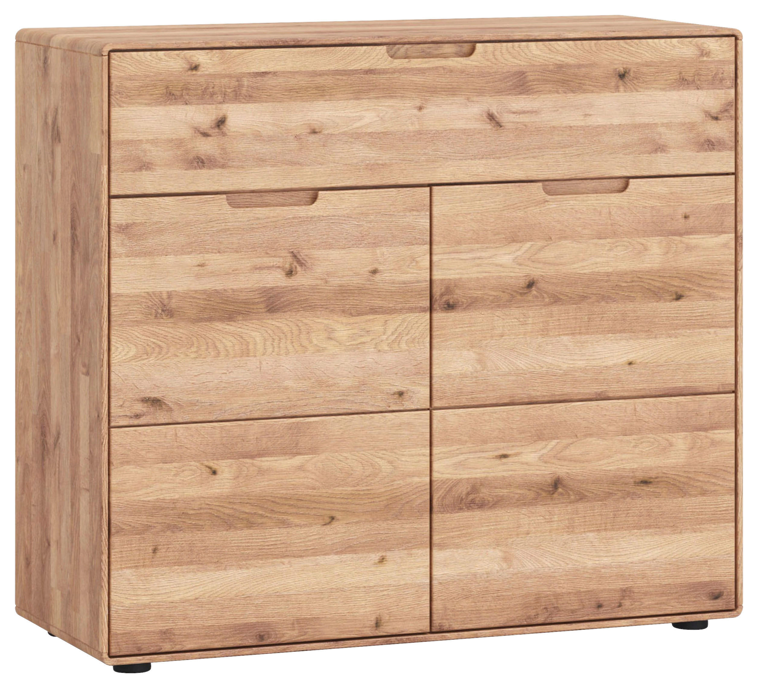 KOMMODE  in 100/91/40 cm  - Wildeiche, KONVENTIONELL, Holz (100/91/40cm) - Linea Natura