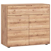 KOMMODE  in 100/91/40 cm  - Wildeiche, KONVENTIONELL, Holz (100/91/40cm) - Linea Natura