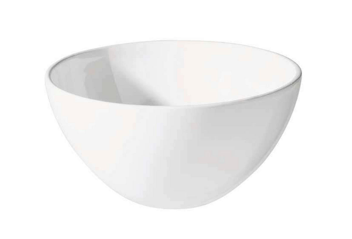 ČINIJA    13/7 cm       - bela, Osnovno, keramika (13/7cm) - ASA